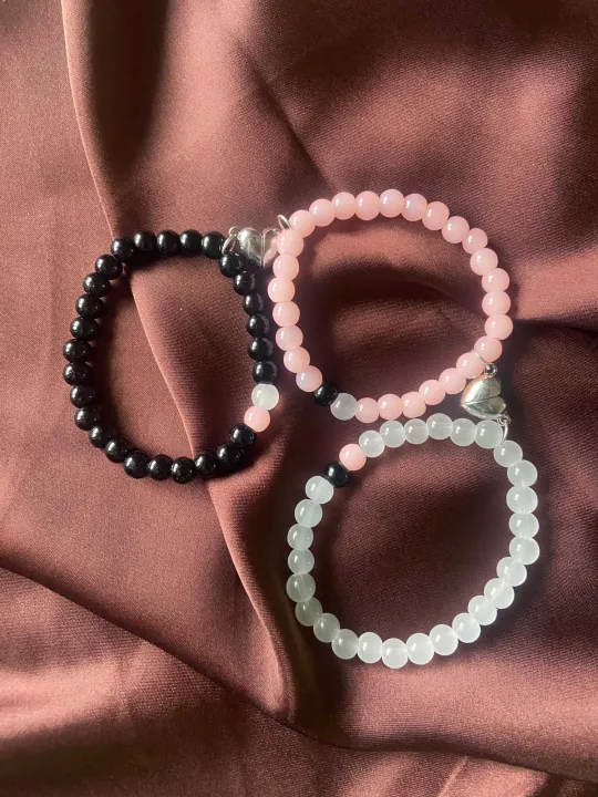 Trio%20Bracelet%20friendship%20bracelet%20bracelet%20for%203%20friends%20best%20friends%20bracelet%20Trio%20magnet%20bracelet%20-%20Image%202