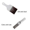 Air Conditioner Condenser Fin Cleaning Brush Coil Condenser Brush AC Fin Comb Stainless Steel Air Refrigerator Fin Brush.