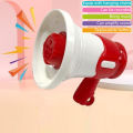New Recordable Mini Speaker Loudspeaker Handheld With Key Chain Children's Megaphone Outdoor Loudspeaker. 