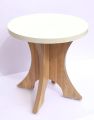 Si... Wooden Side Table/End Table/Plant Stand/Tea Table/Stool Living Room Furniture Round Shape (17 Inch). 