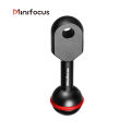 1'' inch Ball Adapter with M6 & 1/4''-20 Screw Ballhead Mount for Underwater Tray Bracket Extended Flashlight Light Arm System. 
