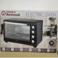 Electric Oven 38Liter ( 2.5KG ) Osaka National full Black Housing. 