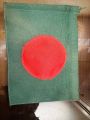 Bangladesh flag with ss metal stand. 