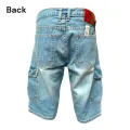 Cargo shorts, 3-part jeans, zipper crotch, size 28-38 (with destination payment). 