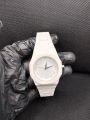 Most Treading Arabic Aura Watch Premium Stainless Steel Luxury Wrist Watch for Men Full White Colour. 