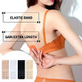 New 3 Pcs Bra Extender for Women's Elastic Bra Extension Strap Hook Clip Expander Adjustable Belt Buckle Intimates Accessories. 