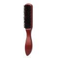 1/2/4/5pcs Wild Boar Bristle Hair Brush and Comb Set, Edge Control Styling Tools，Nylon Bristles, ABS Handle. 