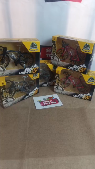 Diecast Bicycle Collection, Die Cast Scale Alloy Models Toy For Kids, Off Road Mountain Bike Cycle Models, High Simulation Sports Cycles With Metal Body Plastic Parts & Rubber Tyre, Extreme Sports Bike & Bicycles Best Bi-cycle Toys For Die-cast Collectors