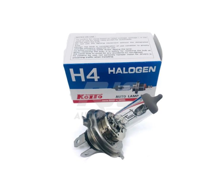 Koito Halogen H4 12V 60/55W P43T headlight bulb 1PCS