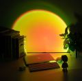 Space themed night light LED Astronaut Sunset light Rainbow Projection Night Light. 