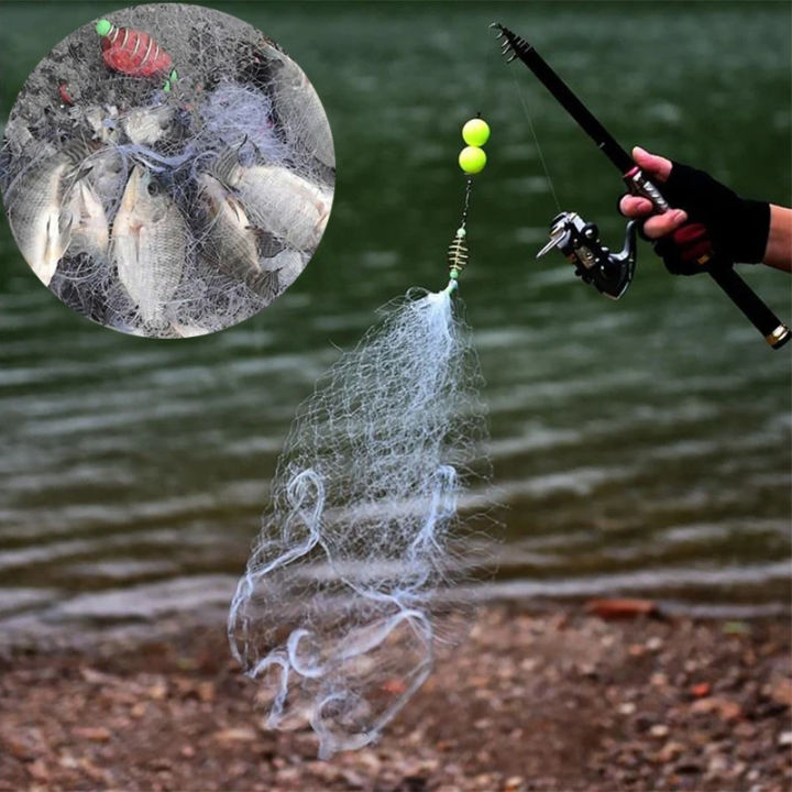 1pcs%20Fishing%20Net%20Trap%20Mesh%20Luminous%20Bead%20Netting%20Sea%20Fish%20Net%20Tackle%20Design%20Copper%20Shoal%20Cast%20Gill%20Feeder%20Fishing%20Trap%20-%20Image%203