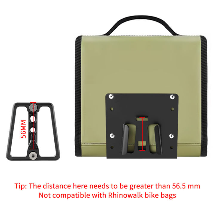 MUQZI%20Front%20Bag%20Carrier%20Raise%20Adapter%20Mount%20Kit%20For%20Brompton%20Dahon%20Folding%20Bike%20Bag%20-%20Image%204
