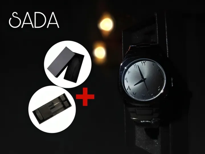 Arabic%20Dial%20Watch%20Black%20Aura%20Steel%20watch%20-%20Image%202