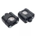 Handle Bar Risers Pack of 2 22mm & 28mm  Motorcycle Fat Bar Mount. 
