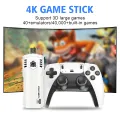 Retro Gaming Console X2L,Game Stick with 4K HD Display and 2 Wireless Controllers,Built-in 40+ Emulators&30000+Games. 