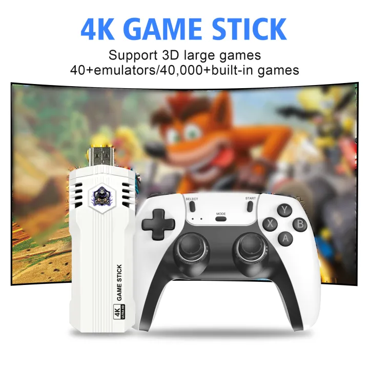Retro%20Gaming%20Console%20X2L,Game%20Stick%20with%204K%20HD%20Display%20and%202%20Wireless%20Controllers,Built-in%2040+%20Emulators&30000+Games%20-%20Image%202