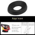 SOMAN Helmet Support Pad Portable Motorcycle Helmets Stand Donut Ring Scratch-resistant Anti-skid Anti-scratch.