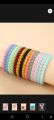 pack of 5 korean trending beaded bracelets. 