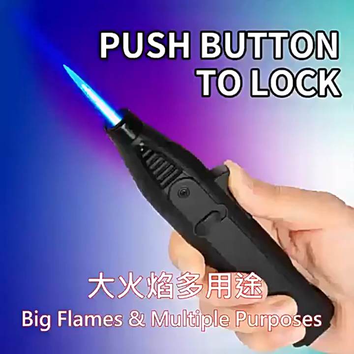 Butane Outdoor Camping BBQ Ignition Tool 1300° Welding Windproof Lig_hter