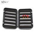 MNFT Fly Fishing Case Waterproof Lightweight Fishing Tackle Hooks Box Fishing Tackle Boxes L&S Size.