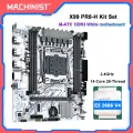 MACHINIST X99 PR8-H Motherboard Combo Intel Xeon E5 2686 V4 or E5 2696 V4 CPU LGA 2011-3 Support DDR3 RAM NVME M.2.