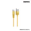REMAX RC-C102i Infinity Series 2.4A Zinc Alloy Braided Fast Charging Data Cable For iPhone (1.2M). 