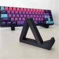 2Pcs Practical Plastic Keyboard Display Stand Anti-Slip 3D Printing Keyboard Holder Lightweight Keyboard Storage Rack.