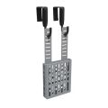 Toilet Tank Cleaning Tablet Holder, No-Drill Adjustable Tablet Dispenser, Hanging with Rust-Proof Hook, for Toilet Tank Cleaner. 