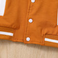 American Baseball Jersey Loose Plush Letters Embroidered New Casual Jacket Two-color Splicing Suitable for Autumn and Winter.