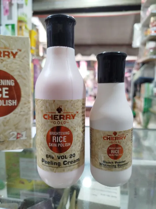 Cherry%20Gold%20Brightening%20Rice%20Skin%20Polish%20Bleach%20Vol%2020%25%20With%20Booster%20-%20Image%202