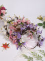 1 Super Sensens Department Simulation Flower Flower Seaside Resort Shooting Headdress Wreath. 