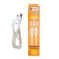 Impex Fast Charging Dara Cable 3.0A - 1M - White. 