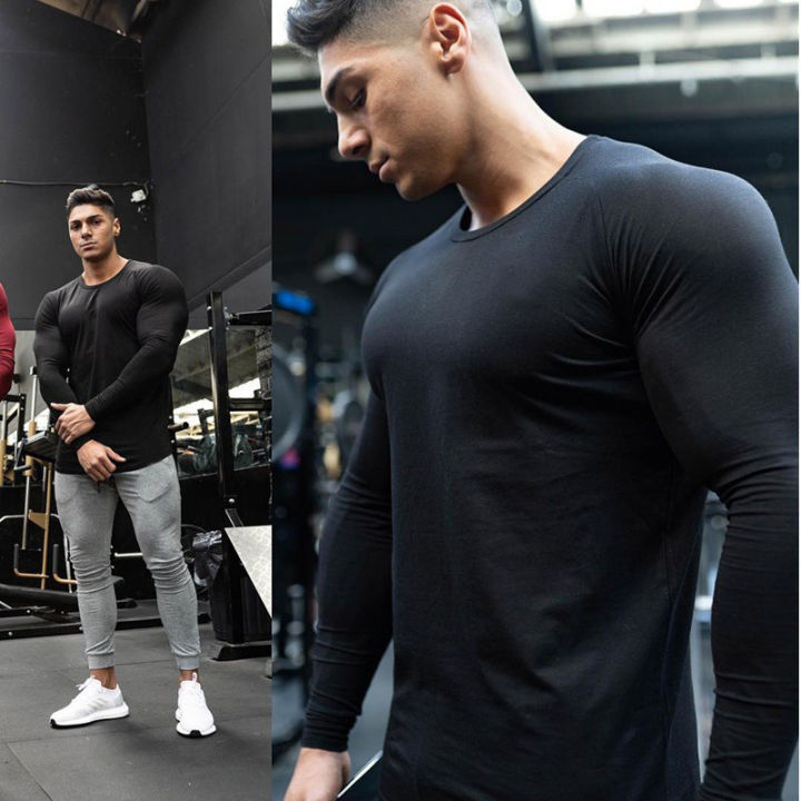 Autumn%20Winter%20Fashion%20Cotton%20Long%20Sleeve%20T-shirt%20Mens%20Gym%20T%20Shirts%20Male%20Bodybuilding%20Tee%20Shirts%20Casual%20Tops%20for%20Men%20Sportswear%20-%20Image%203