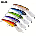 1pc 20cm Floating Fishing Lure with Hooks - Lifelike Artificial Bait for Freshwater and Saltwater Fishing.