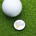 1 Pcs Golf Ball Marker For Golfers Golf Cap Clips With Magnet Mark Golf Ball Position Removable Metal Drop Ship.