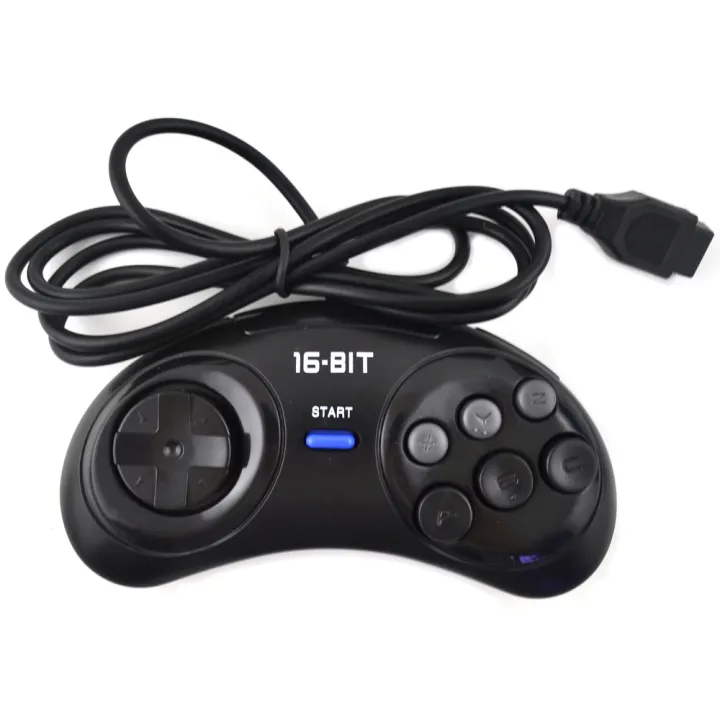 1-2%20Pcs%20Black%20Gamepad%20Controller%20For%20Sega%20Mega%20Drive%209%20Pin%206%20Buttons%20Gamepads%20for%20Sega%20Genesis%2016%20bit%20video%20game%20console%20-%20Image%206