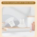 2Pcs Silicone Flanges Insert Breast Pump Accessories Wearable Pump Parts for 24mm Flange/Shield. 