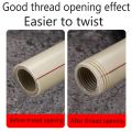 Integrated Pipe Threading Tool Leak-Free Threads Lightweight Cutting Tool for Both Professional and Home Projects. 