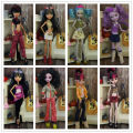 Doll Queens Quality Dress Monstering High Doll Clothing Set Soft Girl Toys DIY Dress Up Wear Handmade Clothes Outfit TUTU Dress. 