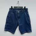 Summer Straight Carpenter Half Denim Shorts For Men. 