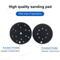 SEAMETAL 2pcs Interface Pad 5 Inch 8 Holes Hook and Loop Soft Sponge Cushion Buffer Pads for Sanding Disc 125mm Sander Pads. 