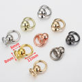20set Metal Ball Post with O Ring Studs Rivets Nail Screw Back Round Head Spot Spikes Leather Craft Phone Case Decor Accessories. 