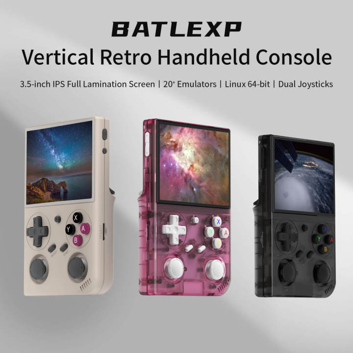 AMPOWN%20BATLEXP%20G350%20Handheld%20Game%20Console%203.5''%20IPS%20Screen%20Dual%20Joystick%20Vibration%20Motor%20Retro%20Portable%20Video%20Console%20%20-%20Image%202