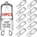 Wholesale 10PCS G9 220V 20W 25W 40W Eco Halogen Light Bulbs Capsule LED Lamp Bulbs Inserted Beads Crystal Lamp Halogen Bulb. 