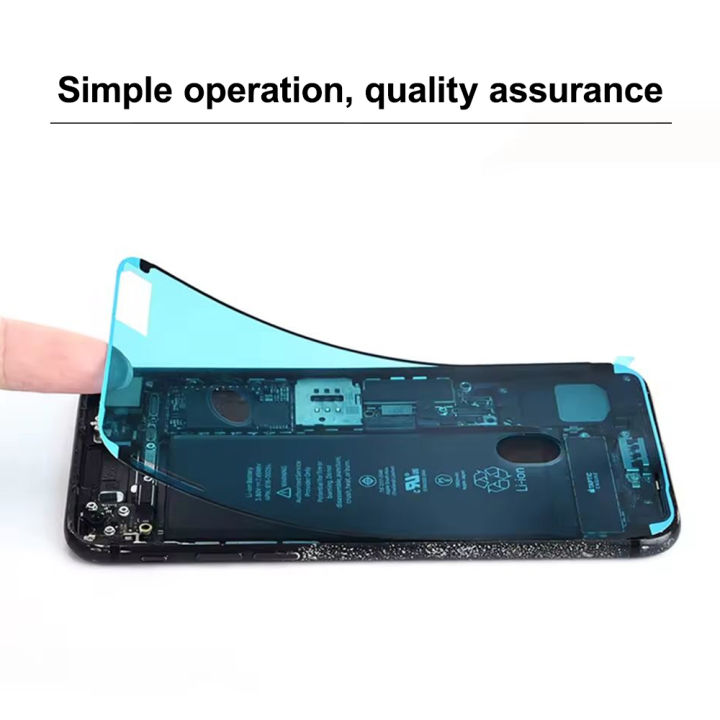 10Pcs%20LCD%20Display%20Front%20Side%20Waterproof%20Seal%20Stickers%20for%20iPhone%206/7/8/X/XS/XR/11/12/13/14/15%20-%20Adhesive%20Protection%20Seals%20-%20Image%202