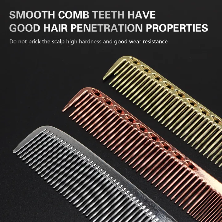 4Pcs%20Barber%20Hair%20Comb%20Set%20Metal%20Space%20Aluminum%20Hairdressing%20Brush%20Professional%20Barbershop%20Home%20Anti%20Static%20Styling%20Comb%20Kit%20Tool%20-%20Image%205