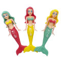 4 Pieces Mermaid Dive Toys Mermaid Bath Toys Colorful Mermaid Pool Toys Swimming Pool Games for Toddlers Boys Girls Teens Adults. 