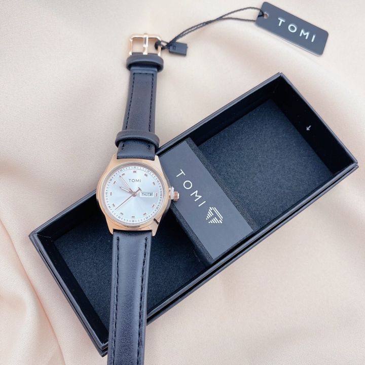 Tomi%20watches%20authentic%20brand%20watch%20waterproof%20watch%20women's%20day-to-date%20leather%20strap%20watch%2030mm%20dial%20-%20Image%209