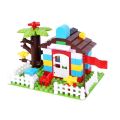 Lego House And Tree Making For Child Fun And Play. 