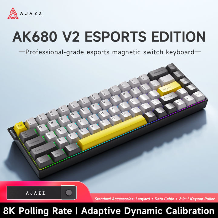 Ajazz%20AK680%20V2%20Gaming%20Magnetic%20Switch%208K%20Polling%20Rate%20RGB%20Lighting%20Aluminum%20Alloy%20Plate%20High-End%20Gaming%20Keyboard%20-%20Image%207